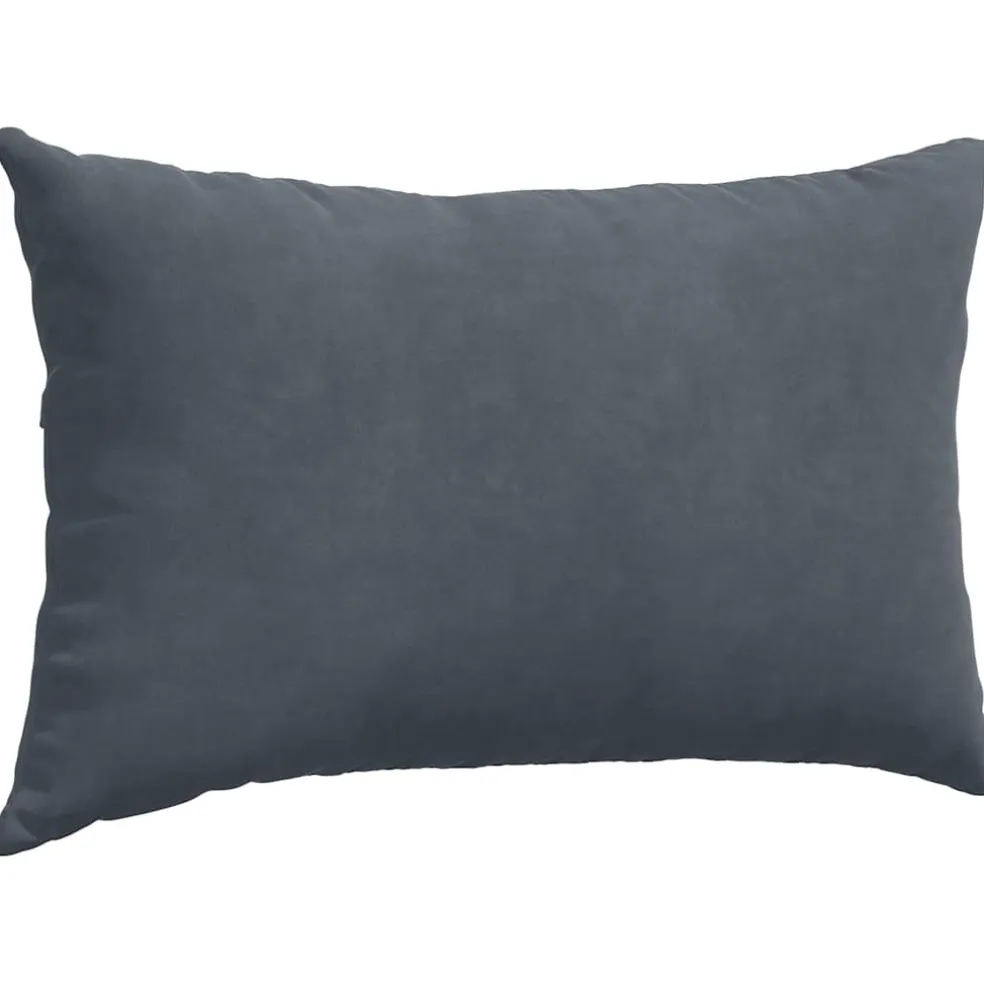 vidaXL Sofa Kussens 2 stuks Donkergrijs 50 x 30 cm Cordstof