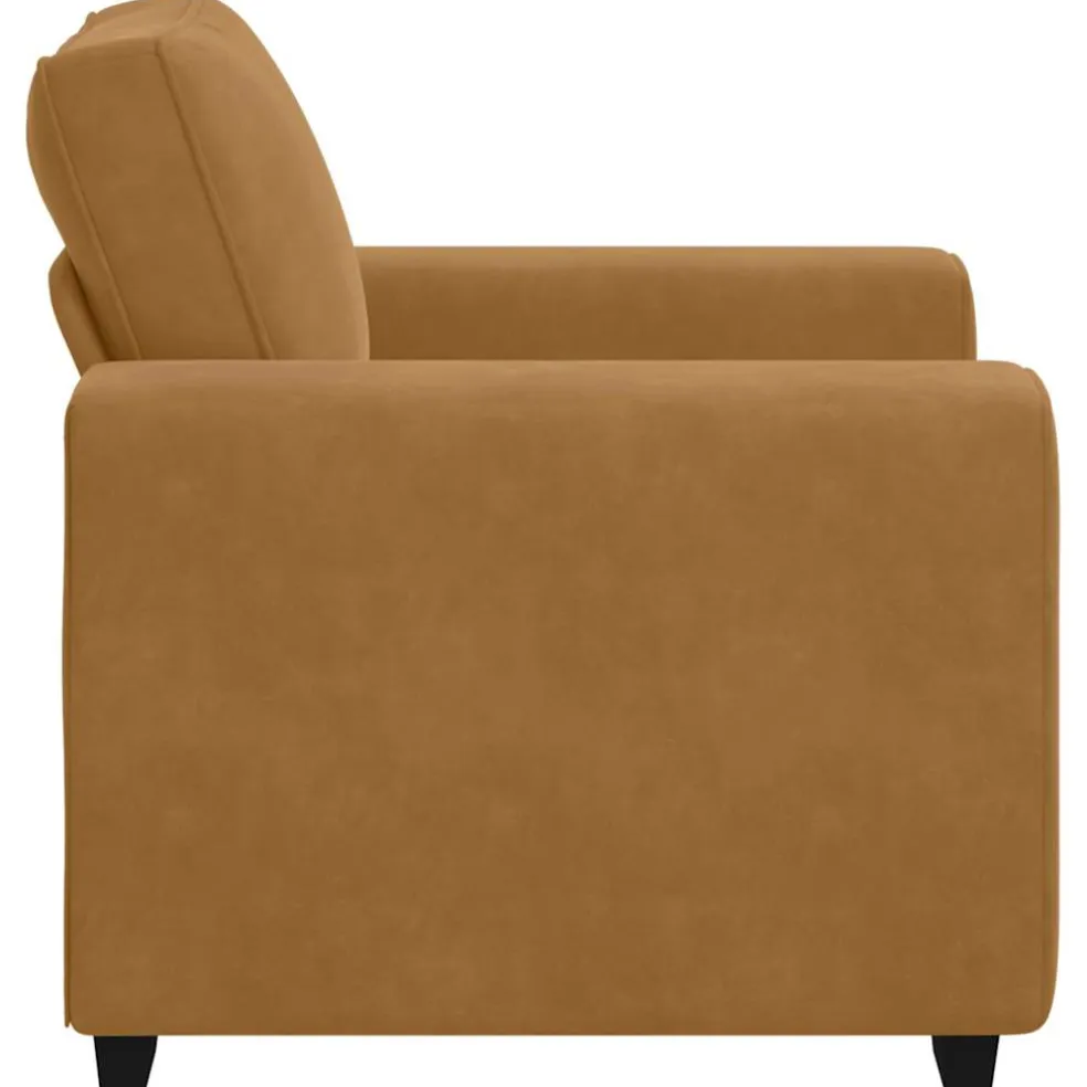 vidaXL Sofastoel Bruin 100x77x82 cm Fluweel