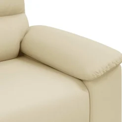 vidaXL Sofastoel Crème 100x81x84 cm Kunstleer