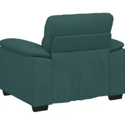 vidaXL Sofastoel Donkergroen 100x81x84 cm Stof