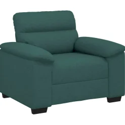 vidaXL Sofastoel Donkergroen 100x81x84 cm Stof