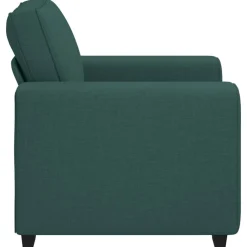 vidaXL Sofastoel Donkergroen 100x77x82 cm Stof
