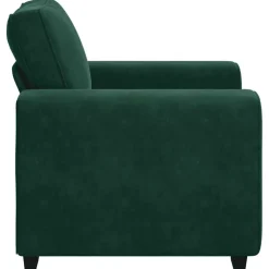 vidaXL Sofastoel Donkergroen 100x77x82 cm Fluweel