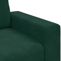 vidaXL Sofastoel Donkergroen 100x77x82 cm Fluweel