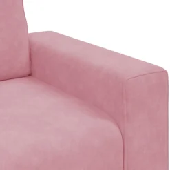 vidaXL Sofastoel Roze 100x77x82 cm Fluweel
