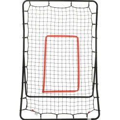 vidaXL Softbal Rebounder 88x79x137 cm staal