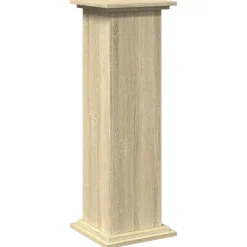 vidaXL Sokkel met opbergruimte 31x30x90 cm bewerkt hout sonoma eiken