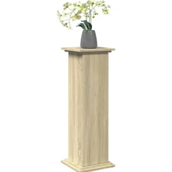 vidaXL Sokkel met opbergruimte 31x30x90 cm bewerkt hout sonoma eiken