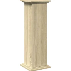 vidaXL Sokkel met opbergruimte 31x30x90 cm bewerkt hout sonoma eiken