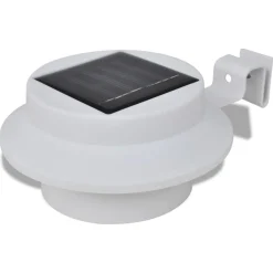 vidaXL Solar buitenlampset 6 stuks zwart