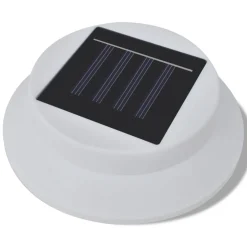 vidaXL Solar buitenlampset 6 stuks zwart