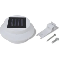 vidaXL Solar buitenlampset 6 stuks zwart