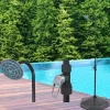 vidaXL Solar douche 20 L aluminium HDPE