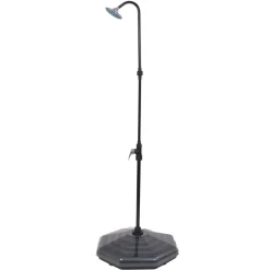 vidaXL Solar douche 20 L aluminium HDPE