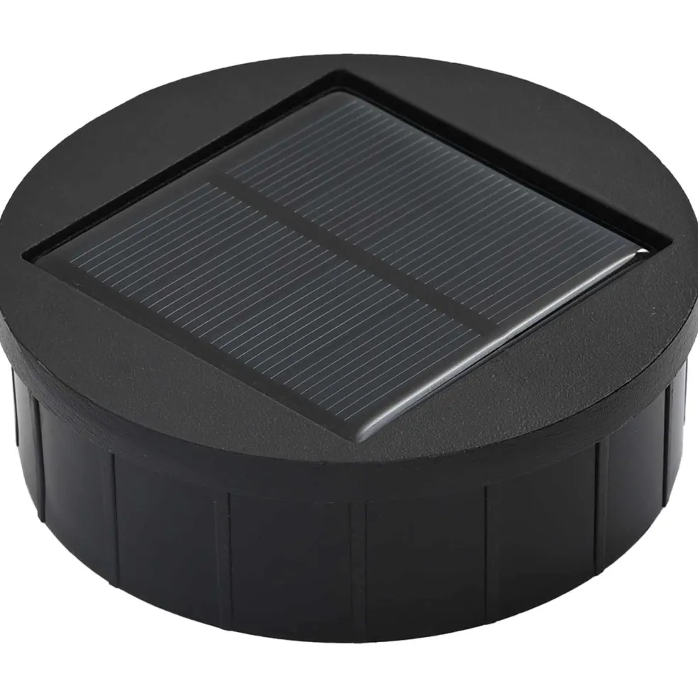 vidaXL Solar LED Pad Licht 2 st Warmwit 18 x 18 x 50 cm