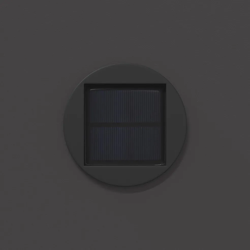 vidaXL Solar LED Pad Licht 2 st Warmwit 18 x 18 x 50 cm