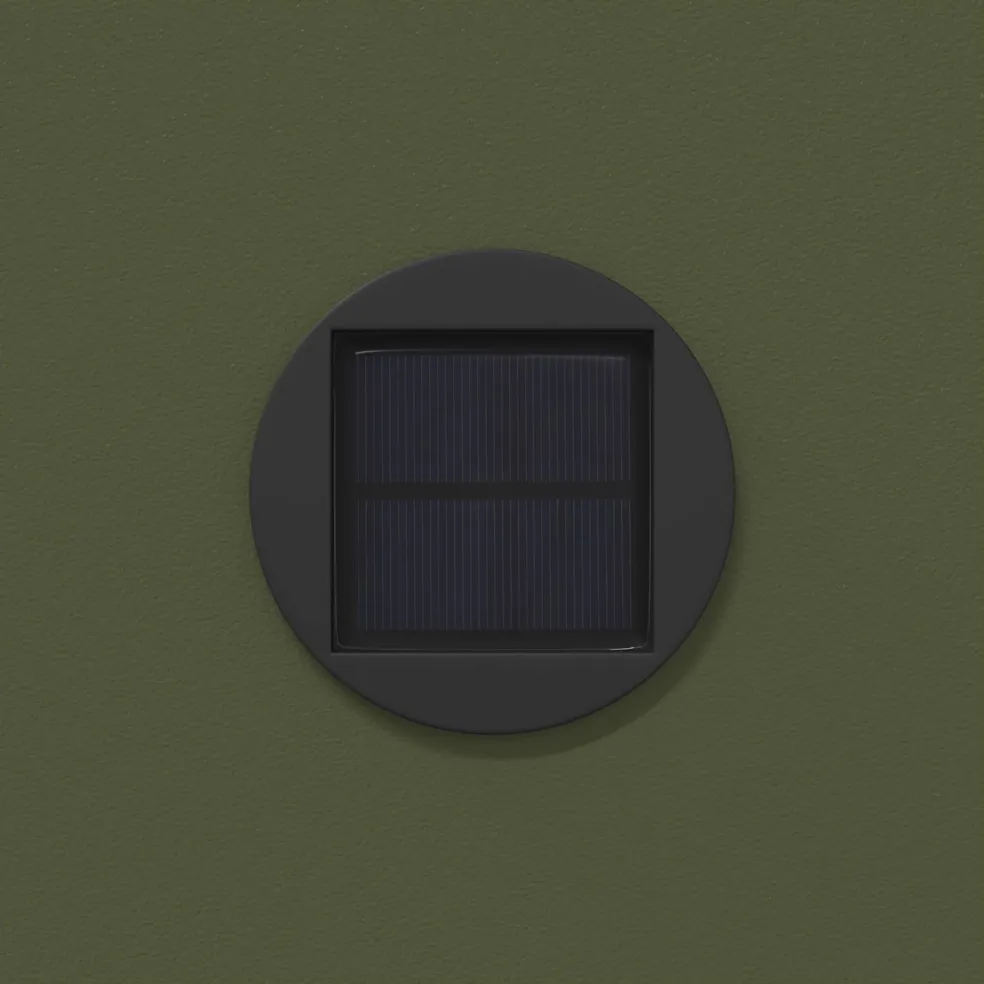 vidaXL Solar LED Pad Licht 2 st Warmwit 18 x 18 x 50 cm