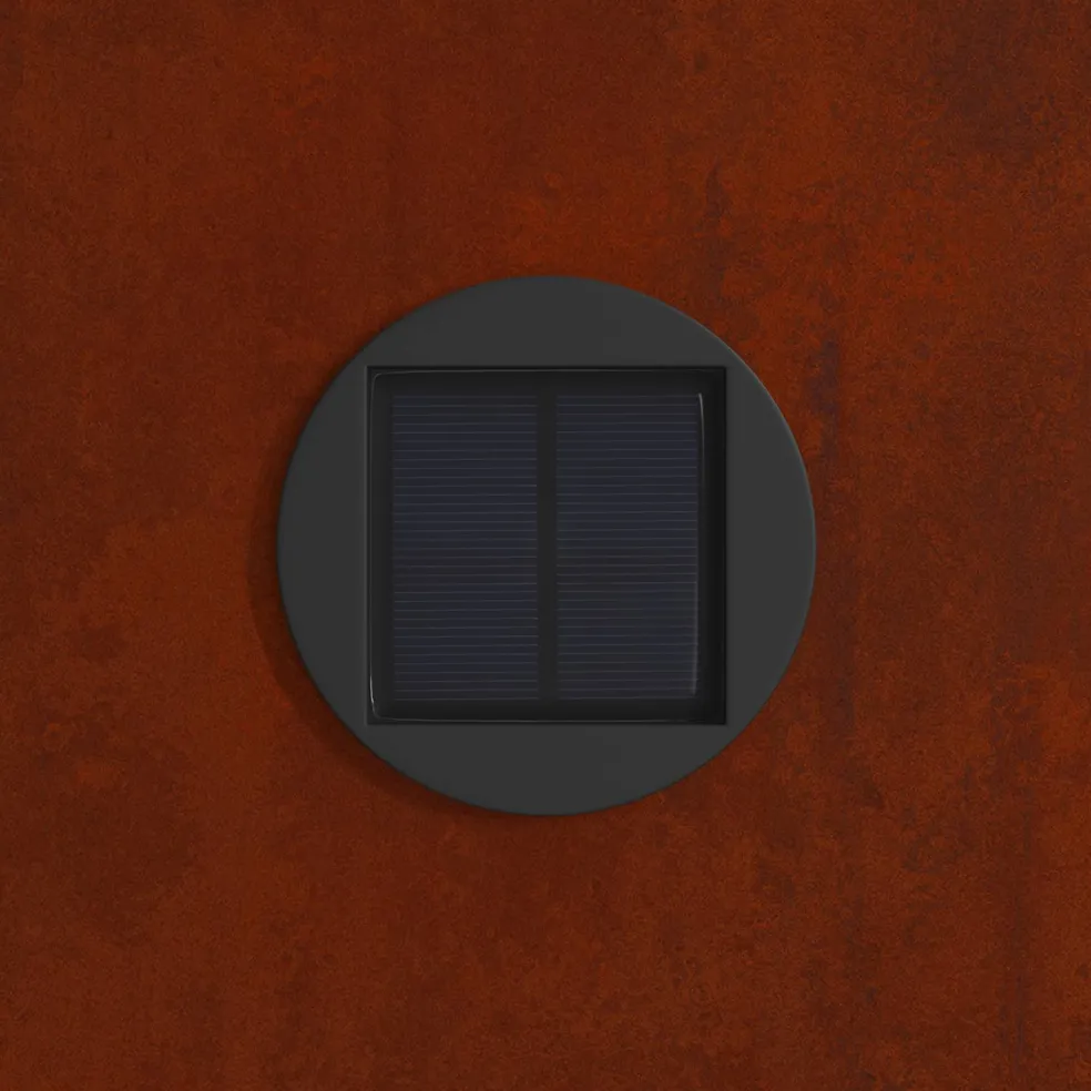 vidaXL Solar LED Pad Licht 2 st Warmwit 18 x 18 x 50 cm