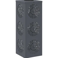 vidaXL Solar LED Pad Licht 2 st Warmwit 18 x 18 x 50 cm