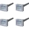 vidaXL Solar mollenverjager (4 stuks)