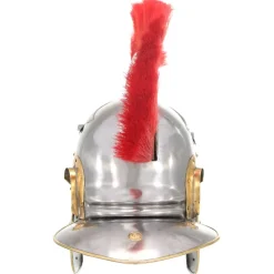 vidaXL Soldatenhelm Romeins replica staal zilverkleurig