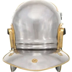 vidaXL Soldatenhelm Romeins replica staal zilverkleurig