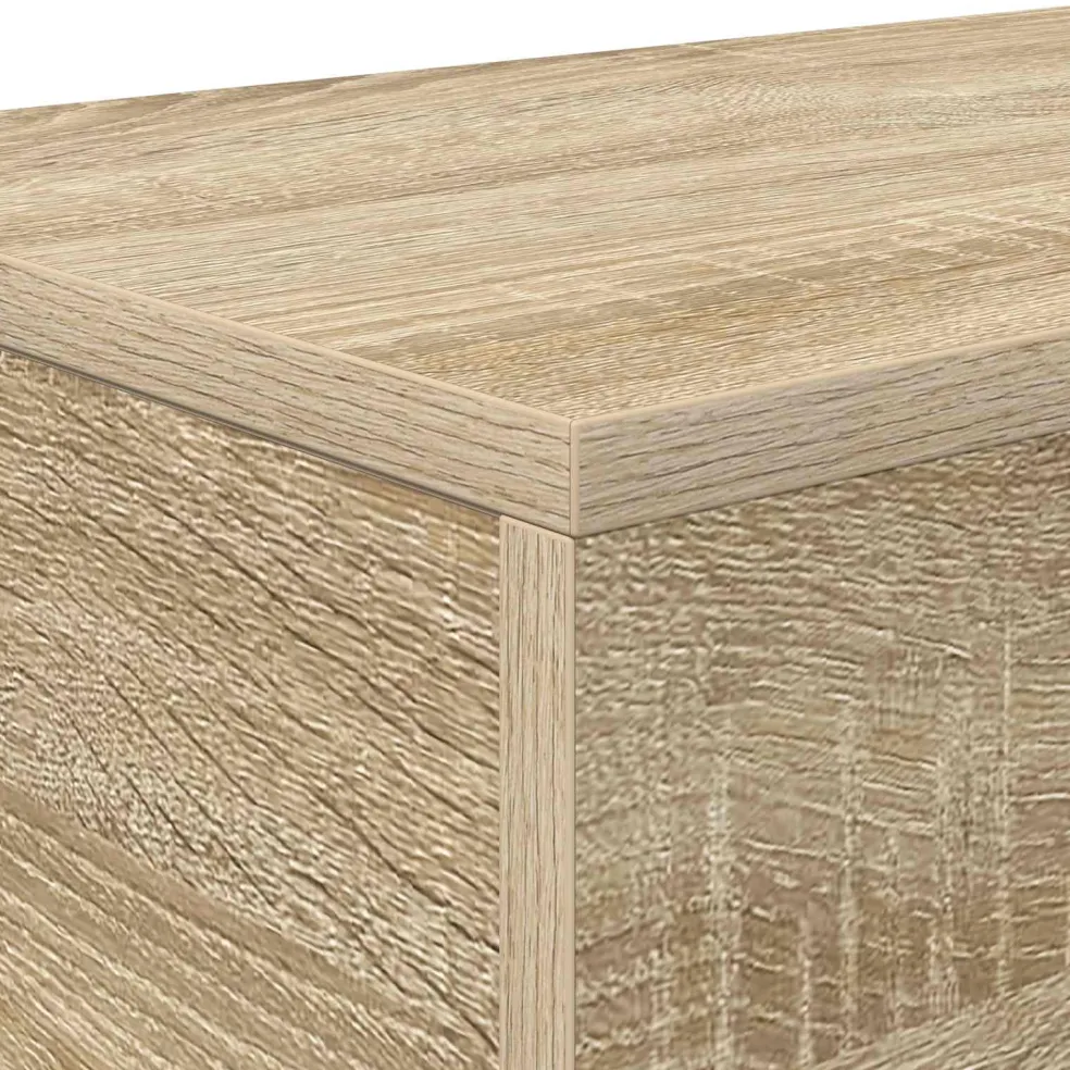 vidaXL Sonoma Eiken 101 x 30 x 74 cm