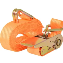 vidaXL Spanbanden 0,4 ton 6mx25mm oranje 4 st