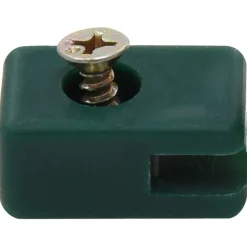 vidaXL Spandraadhouder met schroef 100 sets groen