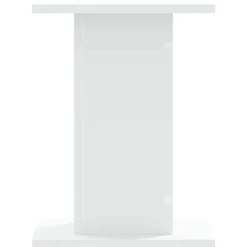 vidaXL Speakerstandaards 2 st 30x30x40 cm bewerkt hout wit