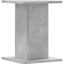 vidaXL Speakerstandaards 2 st 30x30x40 cm bewerkt hout betongrijs