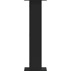 vidaXL Speakerstandaards 2 st 30x30x95 cm bewerkt hout zwart