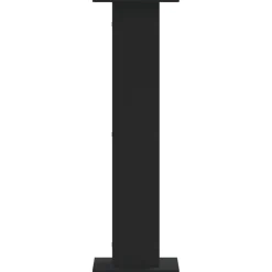 vidaXL Speakerstandaards 2 st 30x30x95 cm bewerkt hout zwart