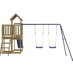 vidaXL Speelhuis geïmpregneerd grenenhout