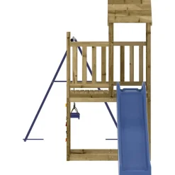 vidaXL Speelhuis geïmpregneerd grenenhout