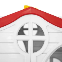 vidaXL Speelhuis inklapbaar met deuren en ramen