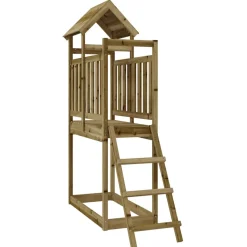 vidaXL Speelhuis 53x110x214 cm geïmpregneerd grenenhout