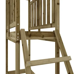 vidaXL Speelhuis 53x110x214 cm geïmpregneerd grenenhout