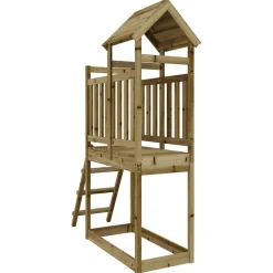 vidaXL Speelhuis 53x110x214 cm geïmpregneerd grenenhout