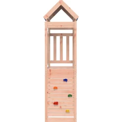 vidaXL Speeltoren Bruin 110,5 x 52,5 x 215 cm Massief Douglas hout