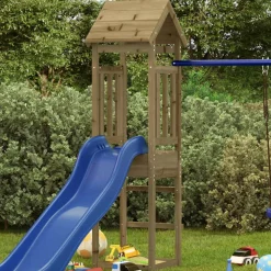 vidaXL Speeltoren 52,5x46,5x206,5 cm geïmpregneerd grenenhout