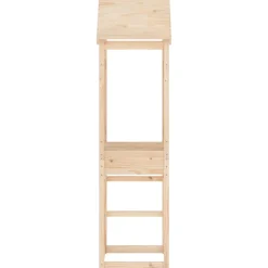 vidaXL Speeltoren 52,5x46,5x206,5 cm massief grenenhout