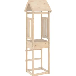 vidaXL Speeltoren 52,5x46,5x206,5 cm massief grenenhout
