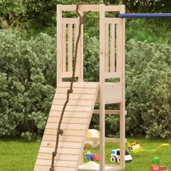 vidaXL Speeltoren 53x46,5x169 cm massief grenenhout