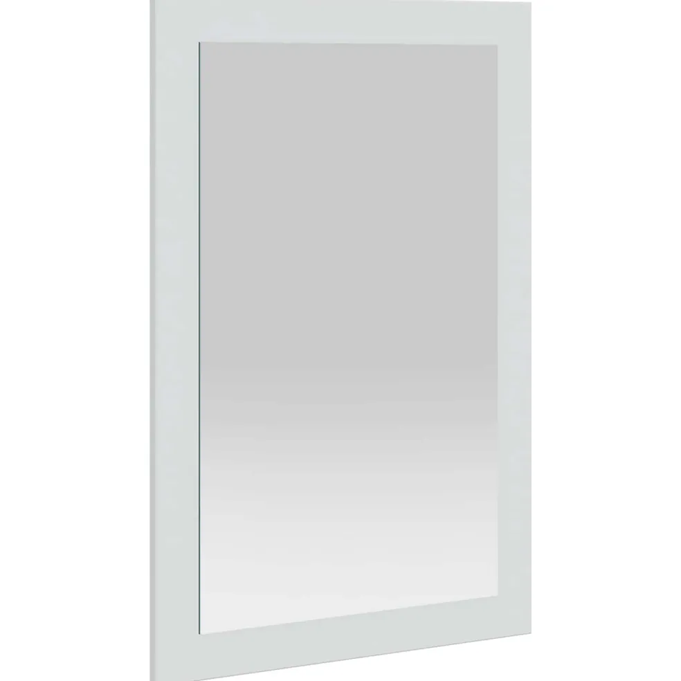 vidaxl Spiegel FAUSKE Wit 43 x 3,5 x 77 cm Rechthoekig