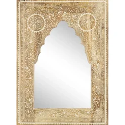 vidaXL Spiegel handgeschilderd 40x55 cm massief mangohout
