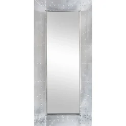 vidaXL Spiegel luchtvaartstijl 110x50 cm metaal