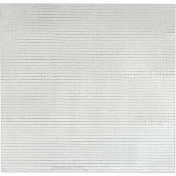 vidaXL Spiegelmozaïek Tegel Geometrisch 3 st zilver 30 x 30 cm Glas