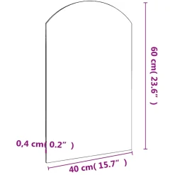 vidaXL Spiegel 60x40 cm glas