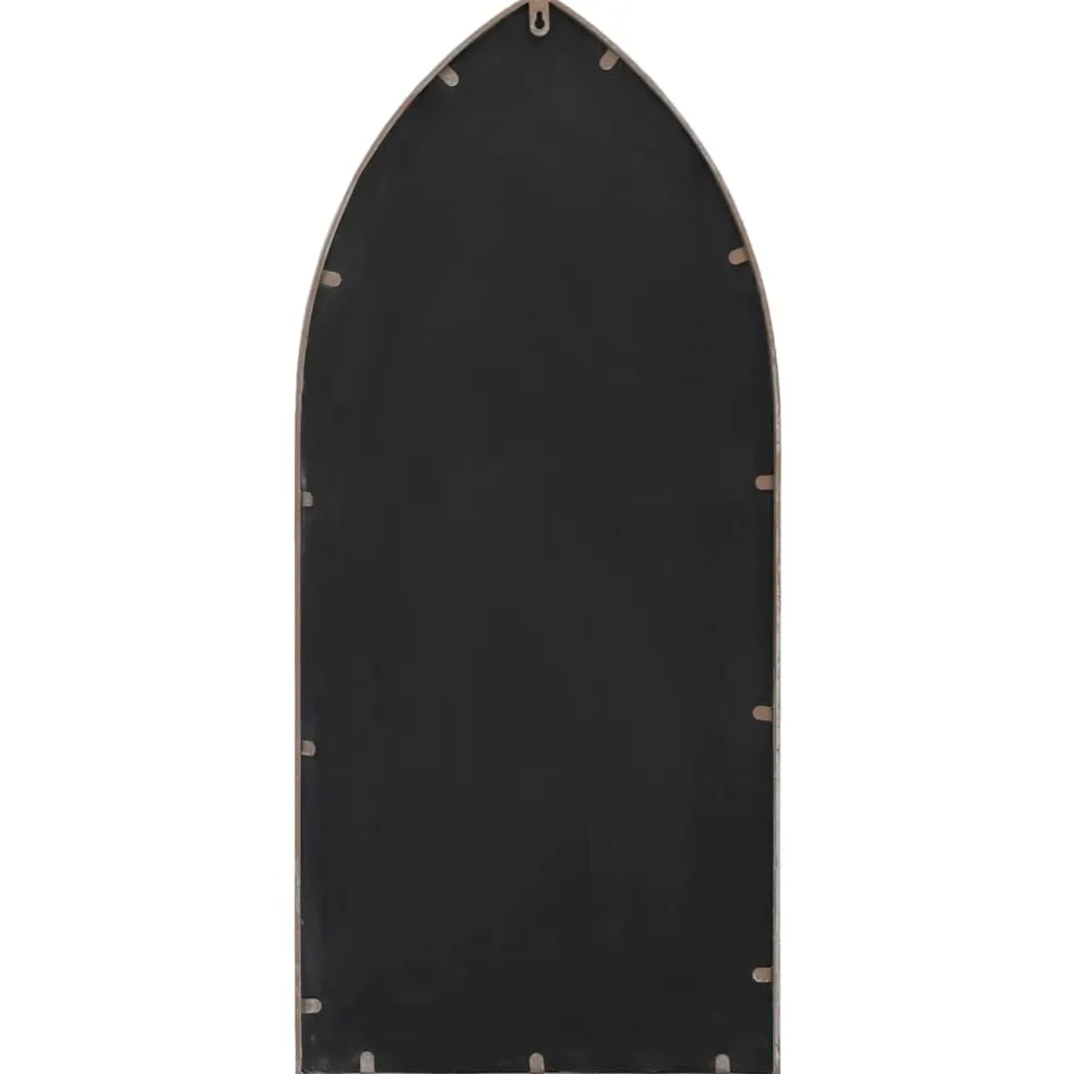 vidaXL Spiegel 100x45 cm ijzer zandkleurig